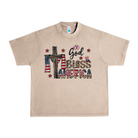 French Oak god bless america Urban Heavy Tee - CowhideDigitalArt