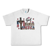 Lunar Rock god bless america Urban Heavy Tee - CowhideDigitalArt