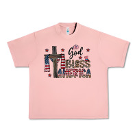 Salmon god bless america Urban Heavy Tee - CowhideDigitalArt
