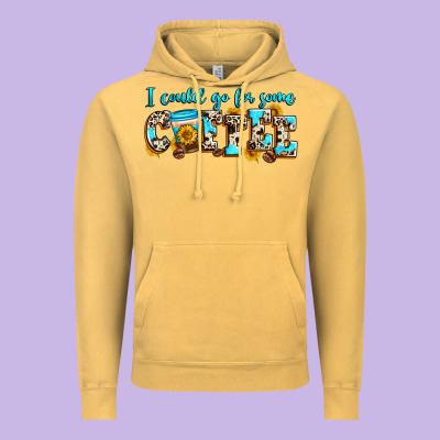 I Could Go For Some Coffee Vintage Hoodie Designed By Zillion Design Studio