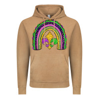 Vintage Camel mardi gras fleur de lis rainbow Vintage Hoodie - JahusDesignShop