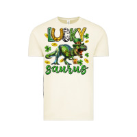 Vintage Arctic Lucky saurus st.patricks day Vintage Tee - Neo Western