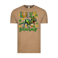 Vintage Coffee Lucky saurus st.patricks day Vintage Tee - Neo Western