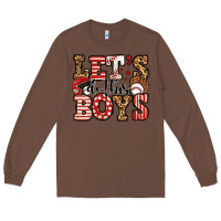 Chestnut let's do this boys baseball Long Sleeve Tee - Jasminsmagicworld