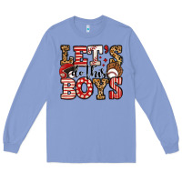 Colony Blue let's do this boys baseball Long Sleeve Tee - Jasminsmagicworld