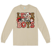 Mushroom let's do this boys baseball Long Sleeve Tee - Jasminsmagicworld