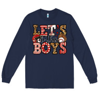 Navy let's do this boys baseball Long Sleeve Tee - Jasminsmagicworld