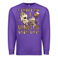 Purple i don't do winter very well Premium Sweatshirt - MaliasSmallBusiness