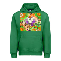 Emerald Spooky Season Urban Hoodie - texasbilliewilder