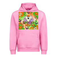 Fuchsia Pink Spooky Season Urban Hoodie - texasbilliewilder