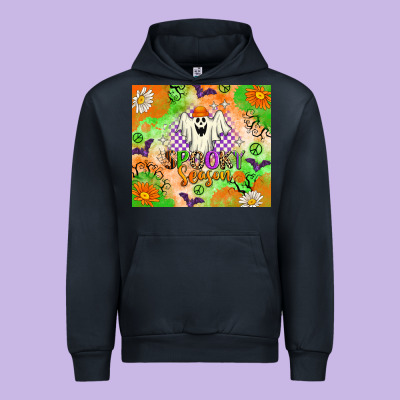 Spooky Season Urban Hoodie Designed By Texasbilliewilder