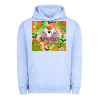 Pigment Grape Ice Spooky Season Urban Hoodie - texasbilliewilder