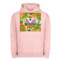 Pigment Salmon Spooky Season Urban Hoodie - texasbilliewilder