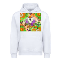 White Spooky Season Urban Hoodie - texasbilliewilder