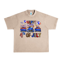 French Oak western hello fourth of july trucks Urban Heavy Tee - FaDigitalArtStudio