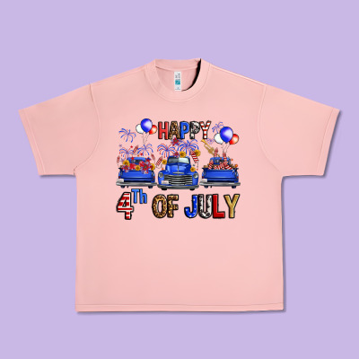 Western Hello Fourth Of July Trucks Urban Heavy Tee Designed By Fadigitalartstudio