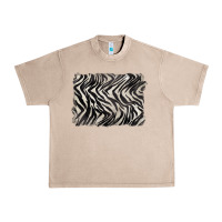 French Oak zebra pattern background Urban Heavy Tee - BarkalooDesign
