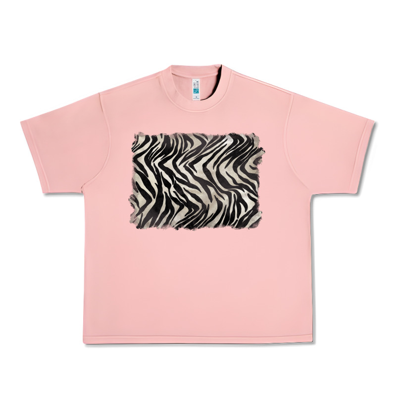 Zebra Pattern Background Urban Heavy Tee by BarkalooDesign | Teevron
