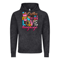 Coffee Is My Love Language Vintage Hoodie | Teevron