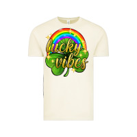 Vintage Arctic Lucky vibes st. patricks day Vintage Tee - Neo Western