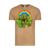 Vintage Camel Lucky vibes st. patricks day Vintage Tee - Neo Western