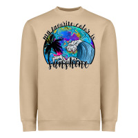 Mushroom my favorite color is sunshine Heavyweight Sweatshirt - SublimationCraftShop