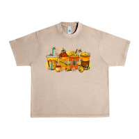French Oak bee drink Urban Heavy Tee - RacoonDesign