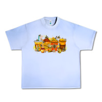 Grape Ice bee drink Urban Heavy Tee - RacoonDesign