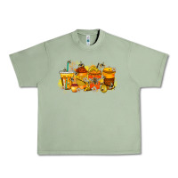 Oil Green bee drink Urban Heavy Tee - RacoonDesign