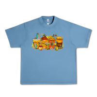 Pebble Blue bee drink Urban Heavy Tee - RacoonDesign