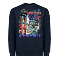 Navy Dead inside but it's the 4th of July Heavyweight Sweatshirt - CowGirlArtShop