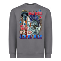 Storm Dead inside but it's the 4th of July Heavyweight Sweatshirt - CowGirlArtShop