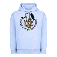 Pigment Grape Ice People Give Me The Creeps Urban Hoodie - texasbilliewilder