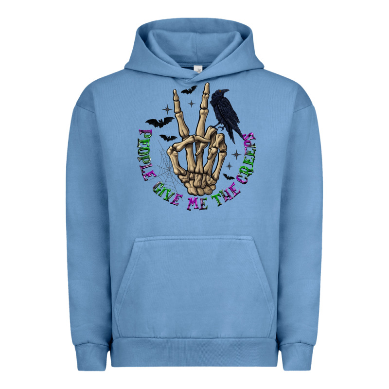 People Give Me The Creeps Urban Hoodie by texasbilliewilder | Teevron
