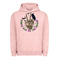 Pigment Salmon People Give Me The Creeps Urban Hoodie - texasbilliewilder