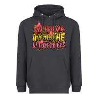 Smoke she belongs among the wildflowers Heavyweight Hoodie - NancyCooperArtShop
