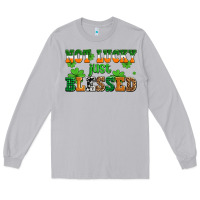 Moon Dust not lucky just blessed Long Sleeve Tee - AdoDesignShop