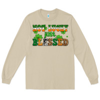 Mushroom not lucky just blessed Long Sleeve Tee - AdoDesignShop