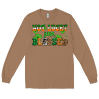 Toasted Coconut not lucky just blessed Long Sleeve Tee - AdoDesignShop