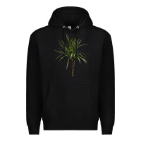 Black Dracaena Marginata Premium Hoodie - LillyAllenDesigns