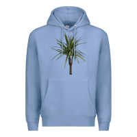 Colony Blue Dracaena Marginata Premium Hoodie - LillyAllenDesigns