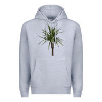 Heather Grey Dracaena Marginata Premium Hoodie - LillyAllenDesigns