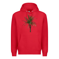 Red Dracaena Marginata Premium Hoodie - LillyAllenDesigns