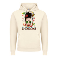 Vintage Artic Mexicana Skull Girl Messy Bun Vintage Hoodie - texasbilliewilder