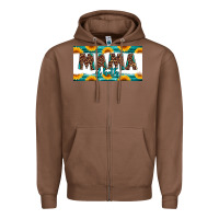Chestnut mama of both license plate Zipper Hoodie - Jasminsmagicworld