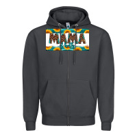 Smoke mama of both license plate Zipper Hoodie - Jasminsmagicworld
