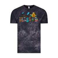 Cloud Black ı am blessed Vintage Tee - AdoDesignShop