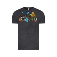 Vintage Black ı am blessed Vintage Tee - AdoDesignShop