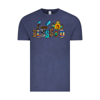 Vintage Denim ı am blessed Vintage Tee - AdoDesignShop