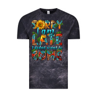 Cloud Black sorry i am late i didnt want to come Vintage Tee - HRA Design Shop